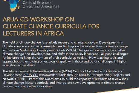 ARUA- CD Workshop for Lectures